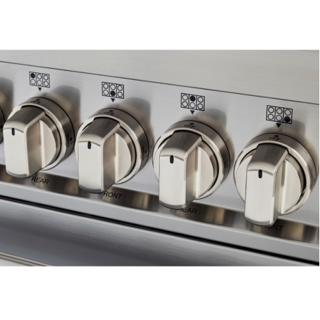 BERTAZZONI MAS95I1ENEC Κουζίνα Ηλεκτρική με Επαγωγικές Εστίες 90cm Μαύρο